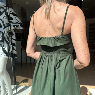 VESTIDO ALCINHA LONGO FARM