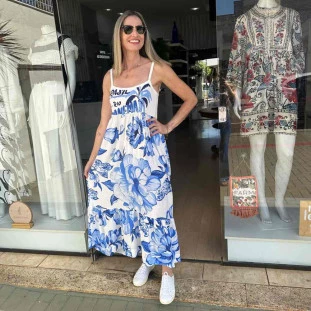 VESTIDO CROPPED FARM ALCA BRASIL RIO IPANEMA