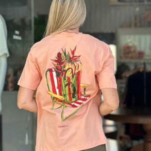 TSHIRT MEDIA CADEIRA DE PRAIA FARM