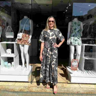 VESTIDO RECORTE LIA FLOR FARM