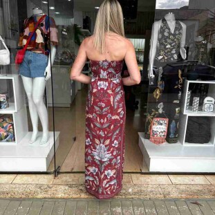 VESTIDO CROPPED RETROPICO FARM