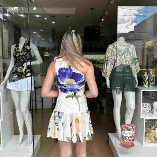 VESTIDO CURTO LOLA BUQUE