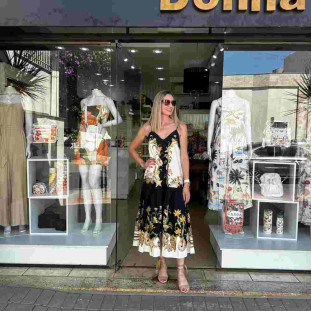 VESTIDO CROPPED CONCHA SURREAL