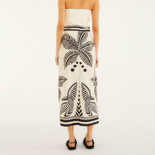 VESTIDO CROPPED LISTRA TROPICAL