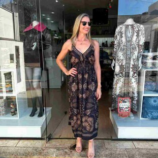 VESTIDO CROPPED FARM SONHO DE CONCHA