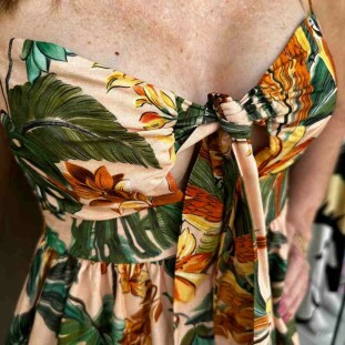 VESTIDO FARM  MARIAS CANTO DOS PASSAROS