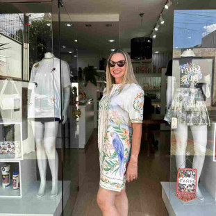 VESTIDO TSHIRT BASICO RESPIRO DE RIO