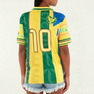 CAMISA ESPORTIVA FARM ETC AMARELA
