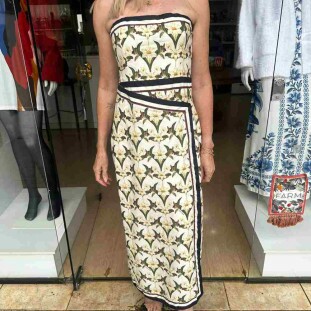 VESTIDO CROPPED FARM LENCO POLINA