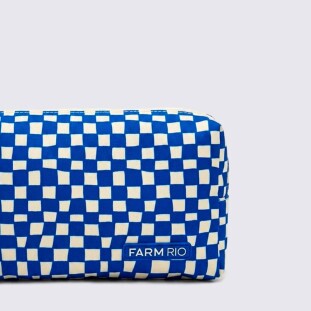 MAXI NECESSAIRE FARM ORA BOLAS P QUADRICULADO 