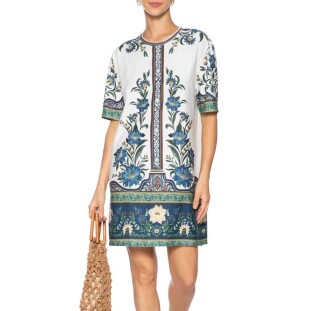 VESTIDO TSHIRT FARM BASICO MANOELA