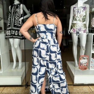 VESTIDO RETO TUCA TROPICAL FARM