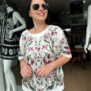 TSHIRT JARDIM VITRAL FARM