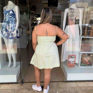 VESTIDO CURTO FARM CORSELET