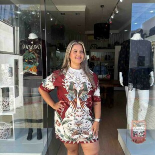VESTIDO TSHIRT  FARM BASICO MILENA