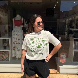 T SHIRT FARM IPANEMA SILK NA NATUREZA OW