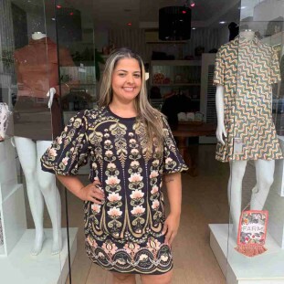 VESTIDO TSHIRT FARM  MG FOFA NIKITA
