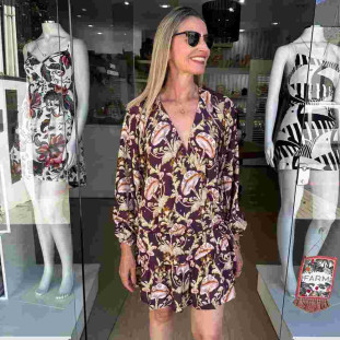 VESTIDO CURTO COGUMELODOCE 