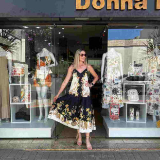 VESTIDO CROPPED CONCHA SURREAL