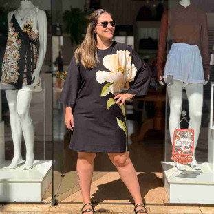 VESTIDO TSHIRT BIG PAPOULA  FARM