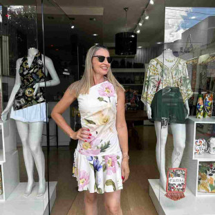 VESTIDO CURTO LOLA BUQUE