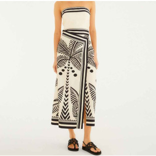 VESTIDO CROPPED LISTRA TROPICAL