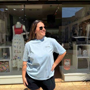 T SHIRT IPANEMA SILK OUTONO AZUL