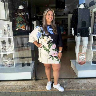 VESTIDO TSHIRT FARM BIG CEU DE FLOR