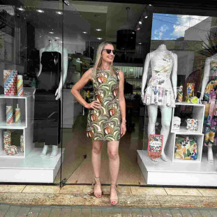 VESTIDO CURTO BANANADA DE TUCANO