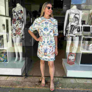 VESTIDO TSHIRT BASICO ELSA