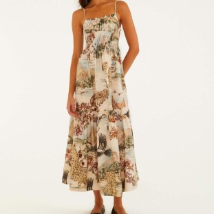 VESTIDO CROPPED FARM VISTAS DO RIO