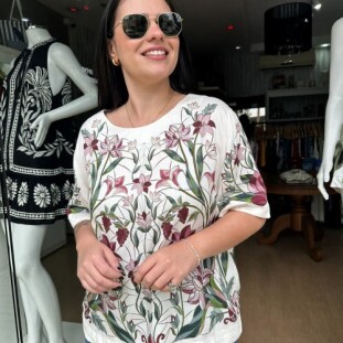 TSHIRT JARDIM VITRAL FARM