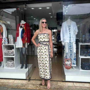VESTIDO CROPPED FARM LENCO POLINA