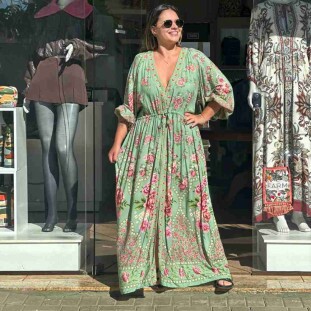 VESTIDO LONGO FARM ROMANCE