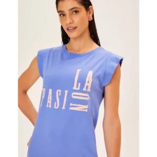 VESTIDO MIDI SILK AZUL OCEANO