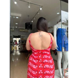 VESTIDO CURTO TUCABACANA