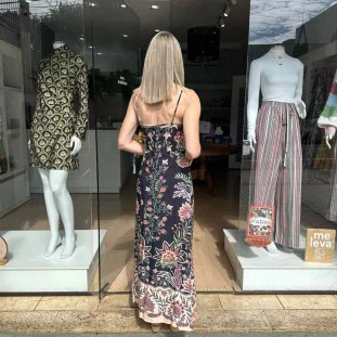 VESTIDO CROPPED  FARM JARDIM MARAVILHOSO