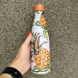 GARRAFA 500ML FARM GLUB SUCO DE ABACAXI