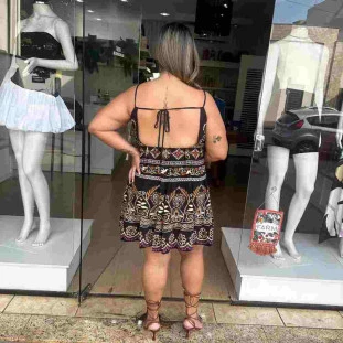 VESTIDO CURTO ADRIELE