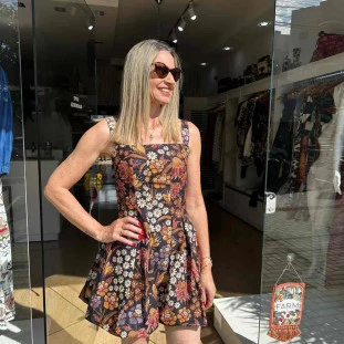 VESTIDO CURTO BALONE LILI