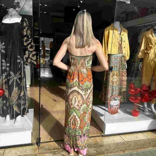 VESTIDO CROPPED ODARA FARM