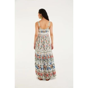 VESTIDO LONGO JARDIM BELEZA