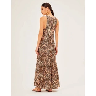 VESTIDO MIDI ESTAMPA MOURISCO