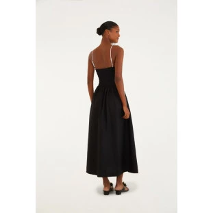 VESTIDO BICOLOR LASTEX