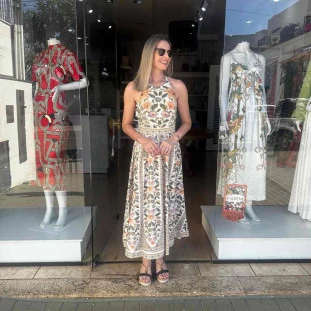 VESTIDO LONGO SEM MANGA MARCELLE