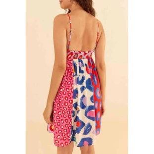 VESTIDO CURTO ONCA COOL