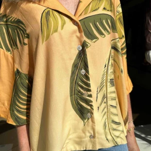 CAMISA ITACARE COQUEIRO LARANJA