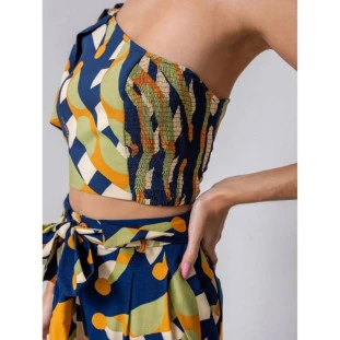 BLUSA OMBRO SO BANANA GRAFICA