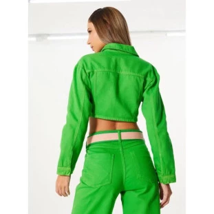 JAQUETA SARJA VERDE SOBERANO