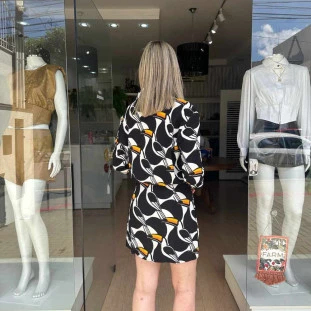 VESTIDO CURTO FARM COPATUCANO